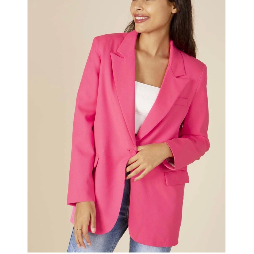 GALITA Bright Pink Blazer - Picture 3 of 4